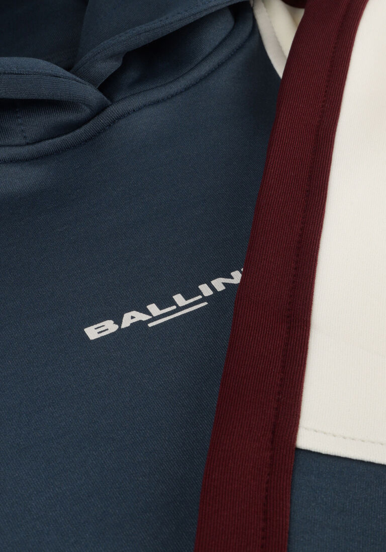 BALLIN blauwe ballin sweater 037321