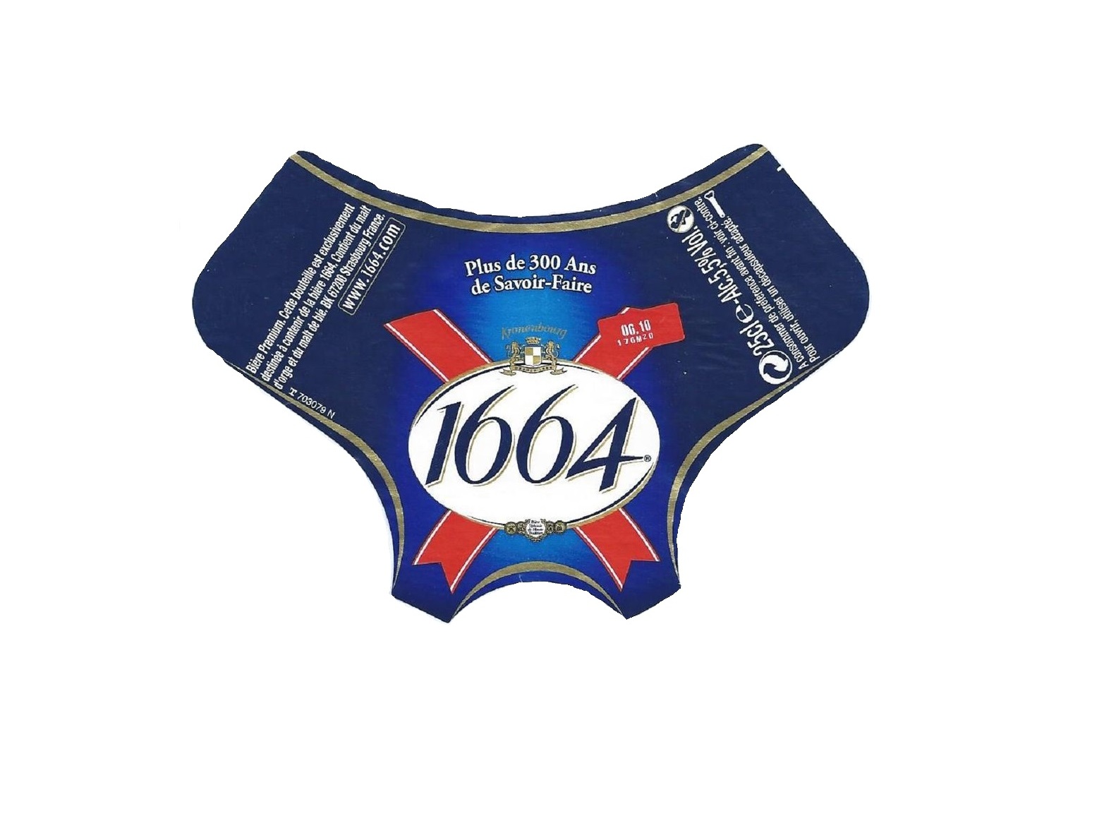 CERVEJA KRONENBOURG 1664 FRANÇA 0.25L