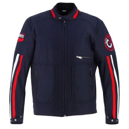 Blouson Helstons VULCAN - Bleu / Rouge