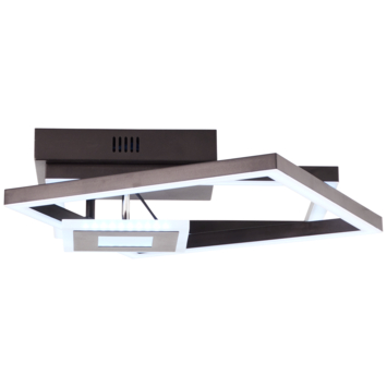 Brilliant plafondlamp Bray 22W 2900lm zwart