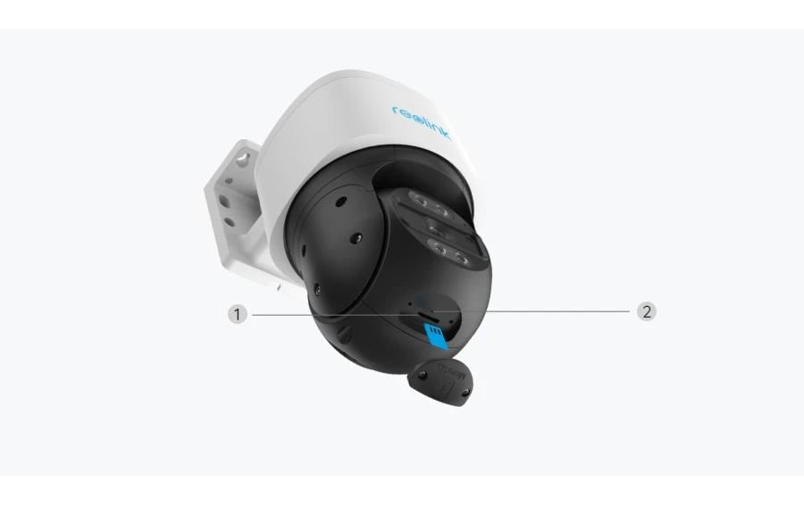 Netzwerkkamera P830 Outdoor 4K<br>Smarte 4K Pan-Tilt Überwachungskamera mit Auto-Tracking