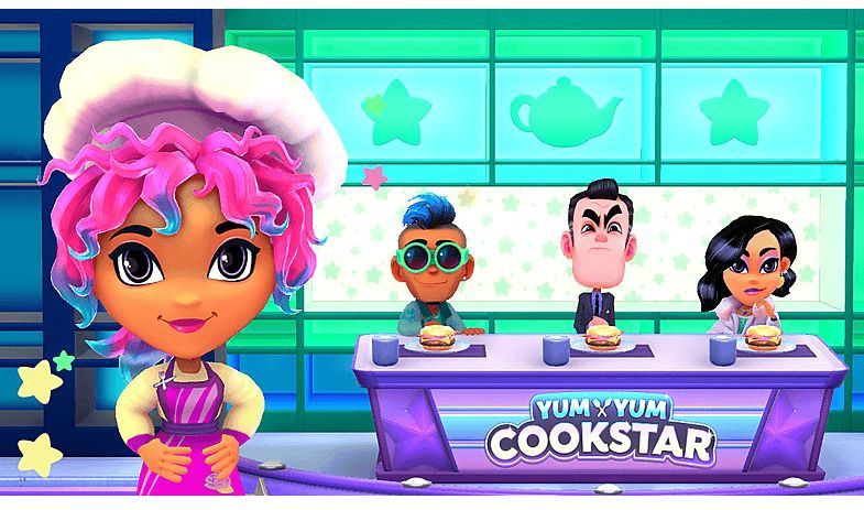 Yum Yum Cookstar - Nintendo DS Game - Koken - Meer dan 70 Recepten