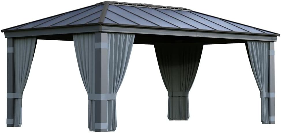 Palram Canopia Dallas 6100 Gartenpavillon-Vorhang-Set