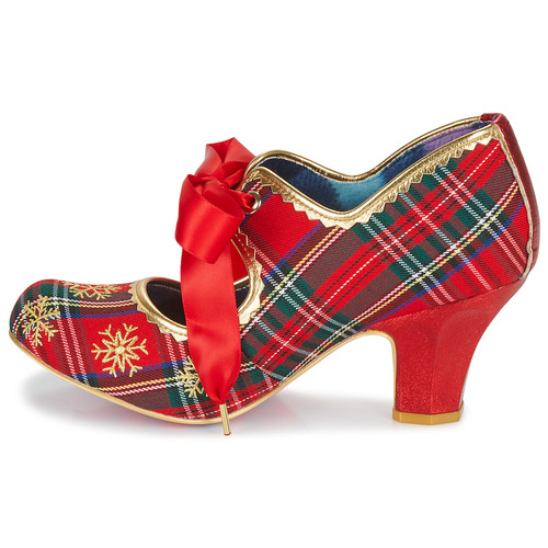 Irregular Choice - Snowflake Shake - Rouge