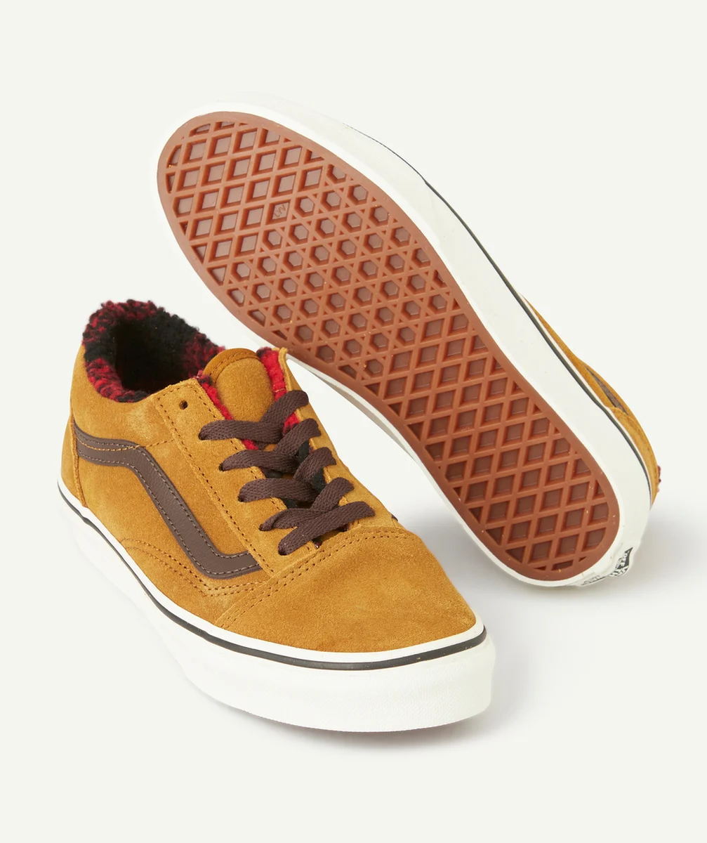 VANSBASKETS AUX LACETS MARRON OLD SKOOL