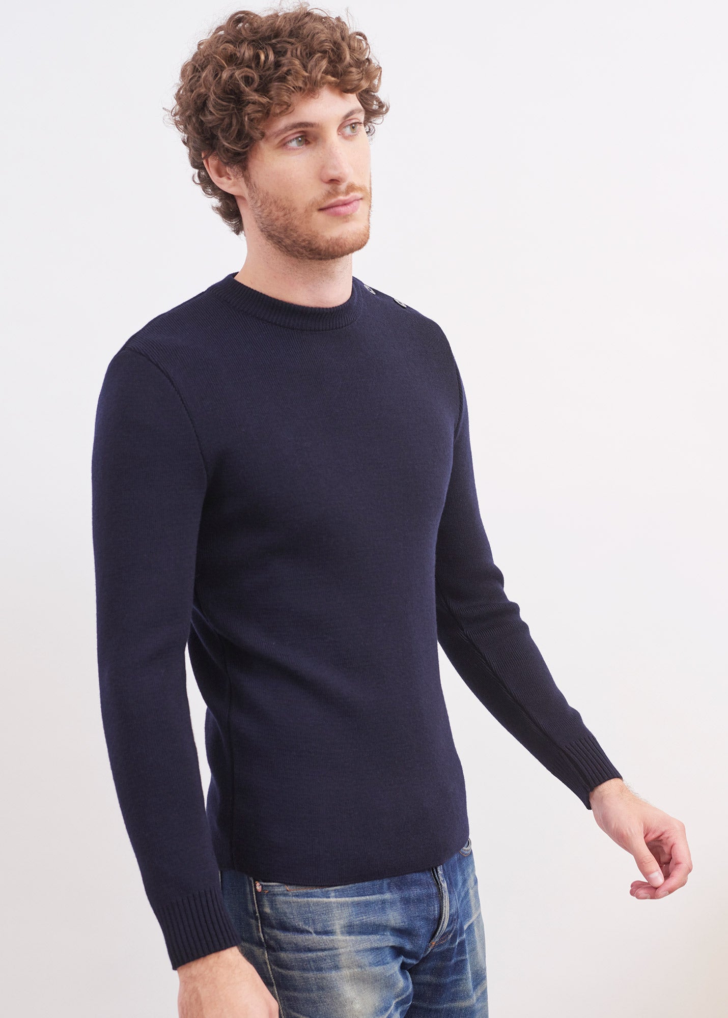 Pull marin uni Rochefort