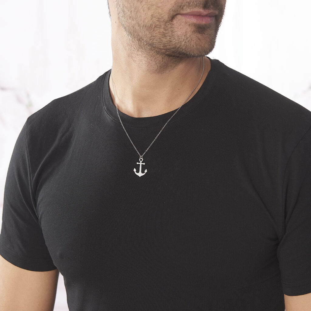 Collier Sacha Argent Blanc