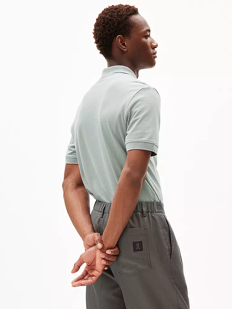 ARMEDANGELS Poloshirt FIBRAA hellgrün
