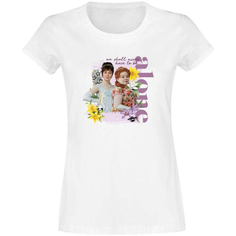 Never Be Alone | Bridgerton T-Shirt Manches courtes