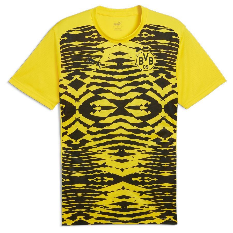 Puma Maillot d’avant-match à manches courtes Borussia Dortmund Homme