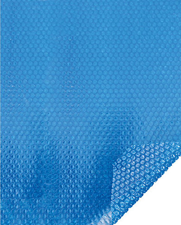 Couverture d'été à bulles piscine Tatihou 4,31x4,31m bleu - Just'aposé