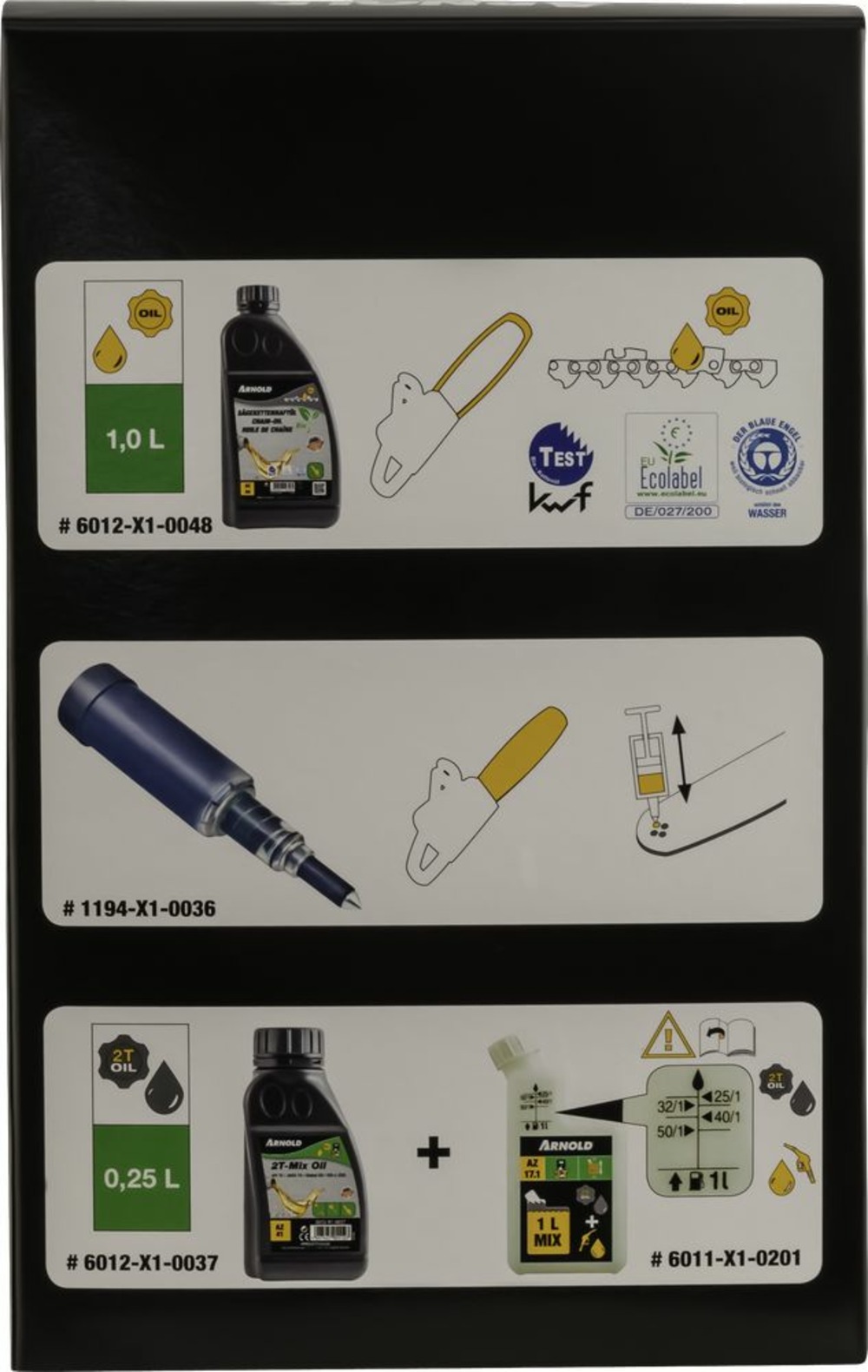 Kit demarrage pour chaine