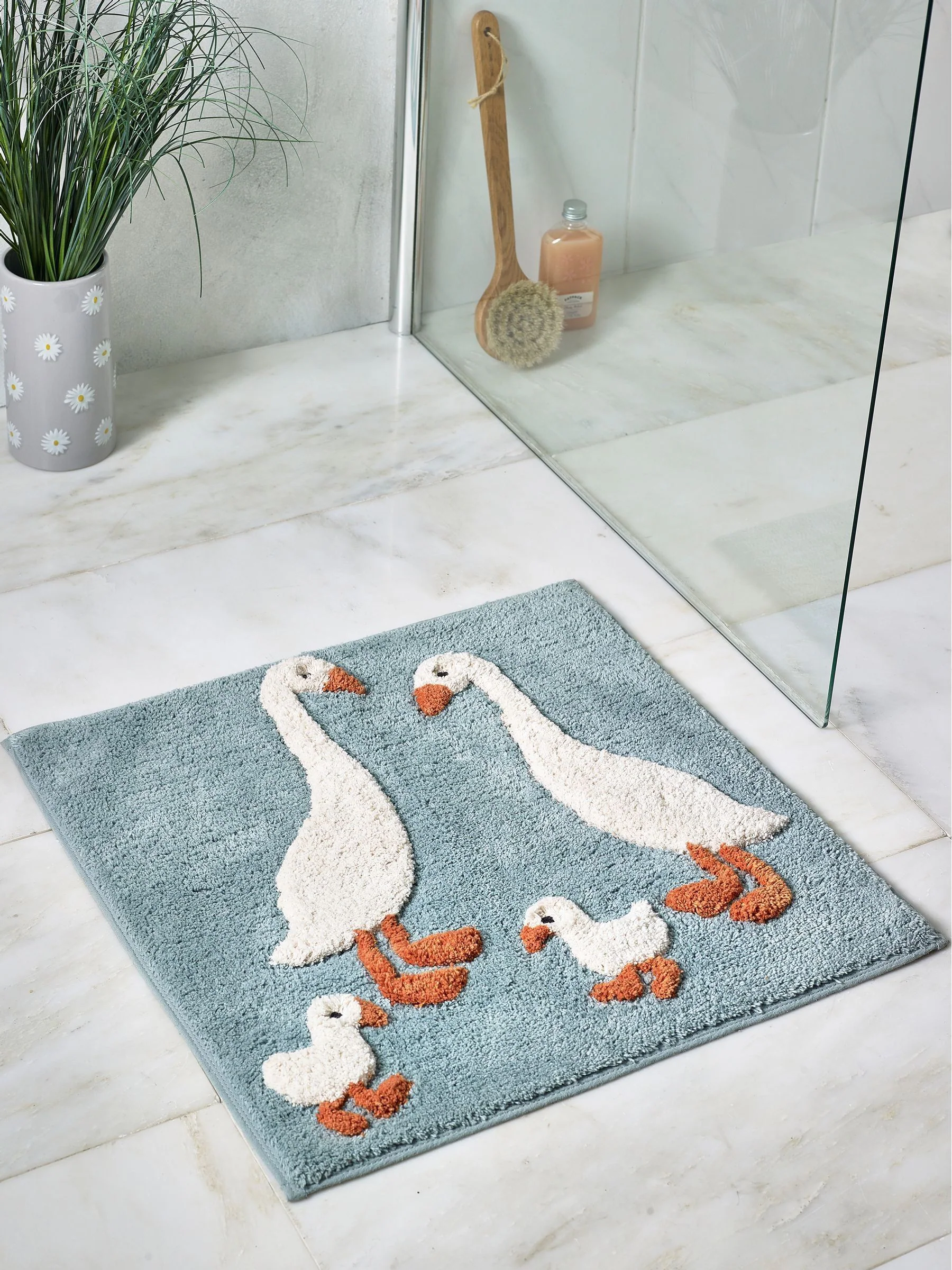 Goose And Friends 100% Katoenen Mat