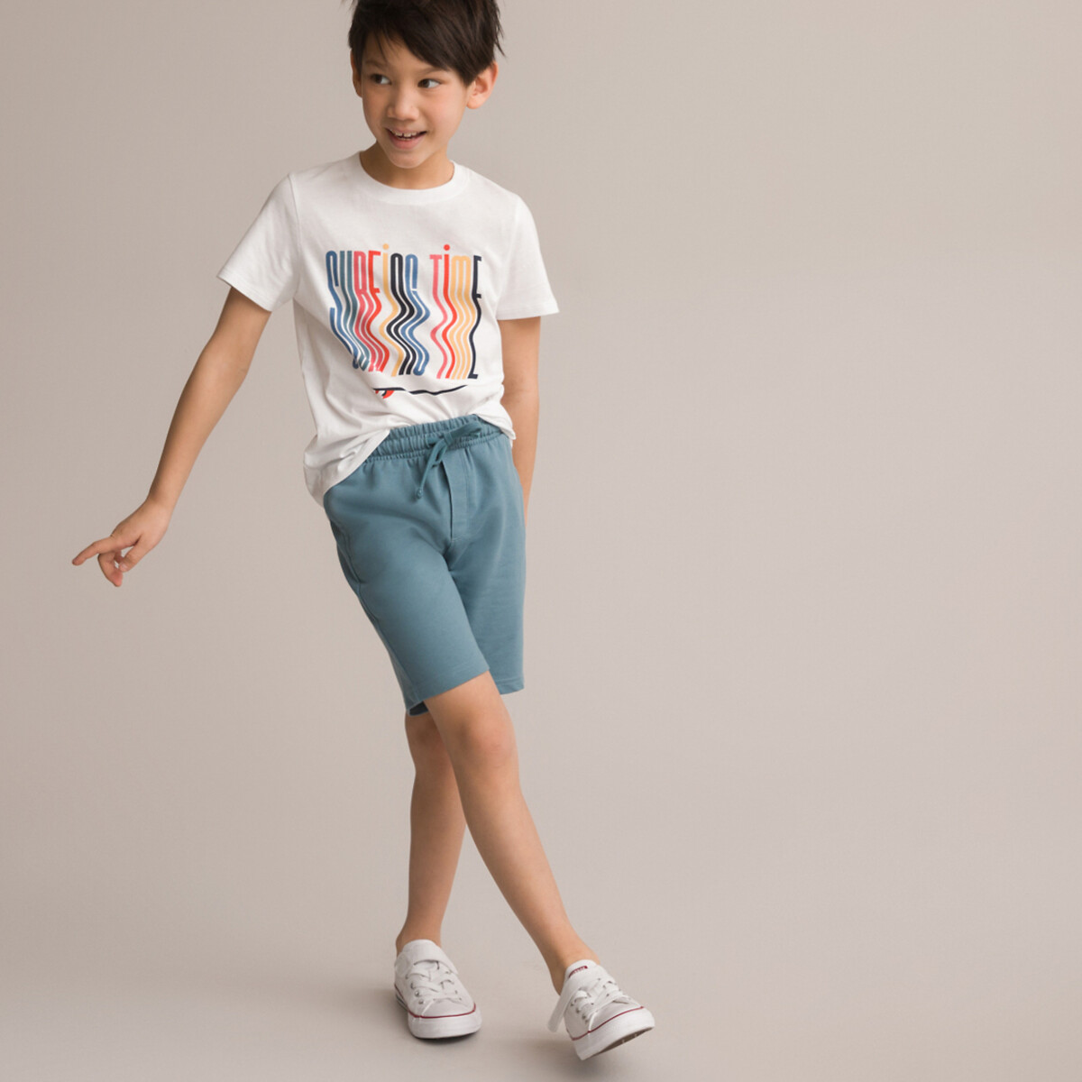 COLEÇÃO LA REDOUTE<br>Conjunto de 3 bermudas de lã polar