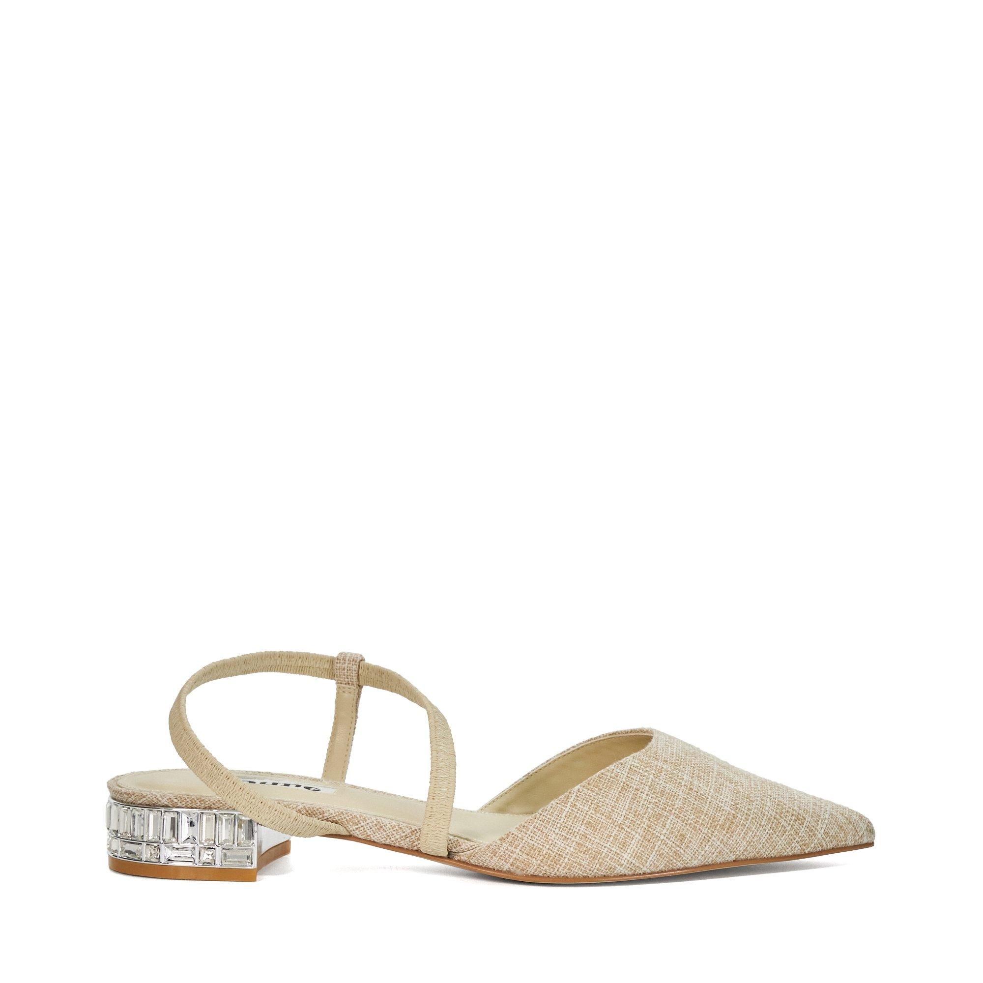 Dune London Harlem Jewel Embellished Open Courts