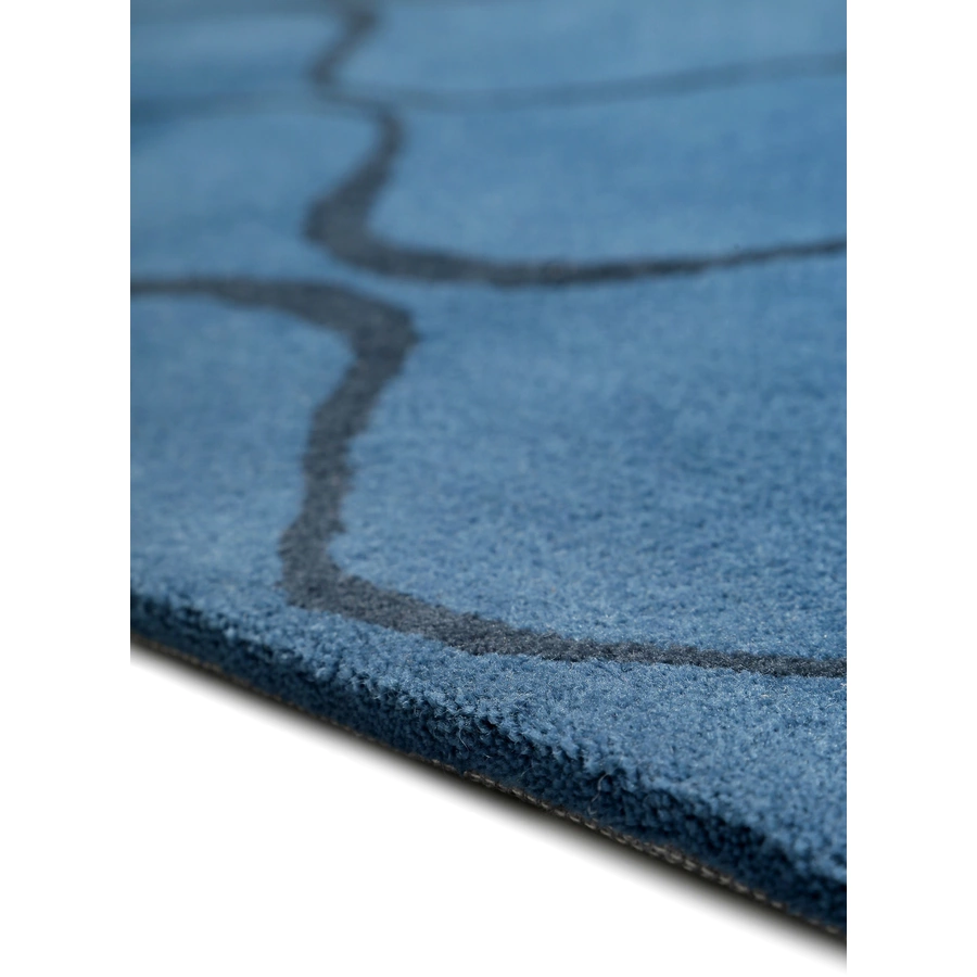 Esprit Kurzflorteppich Aramis blau