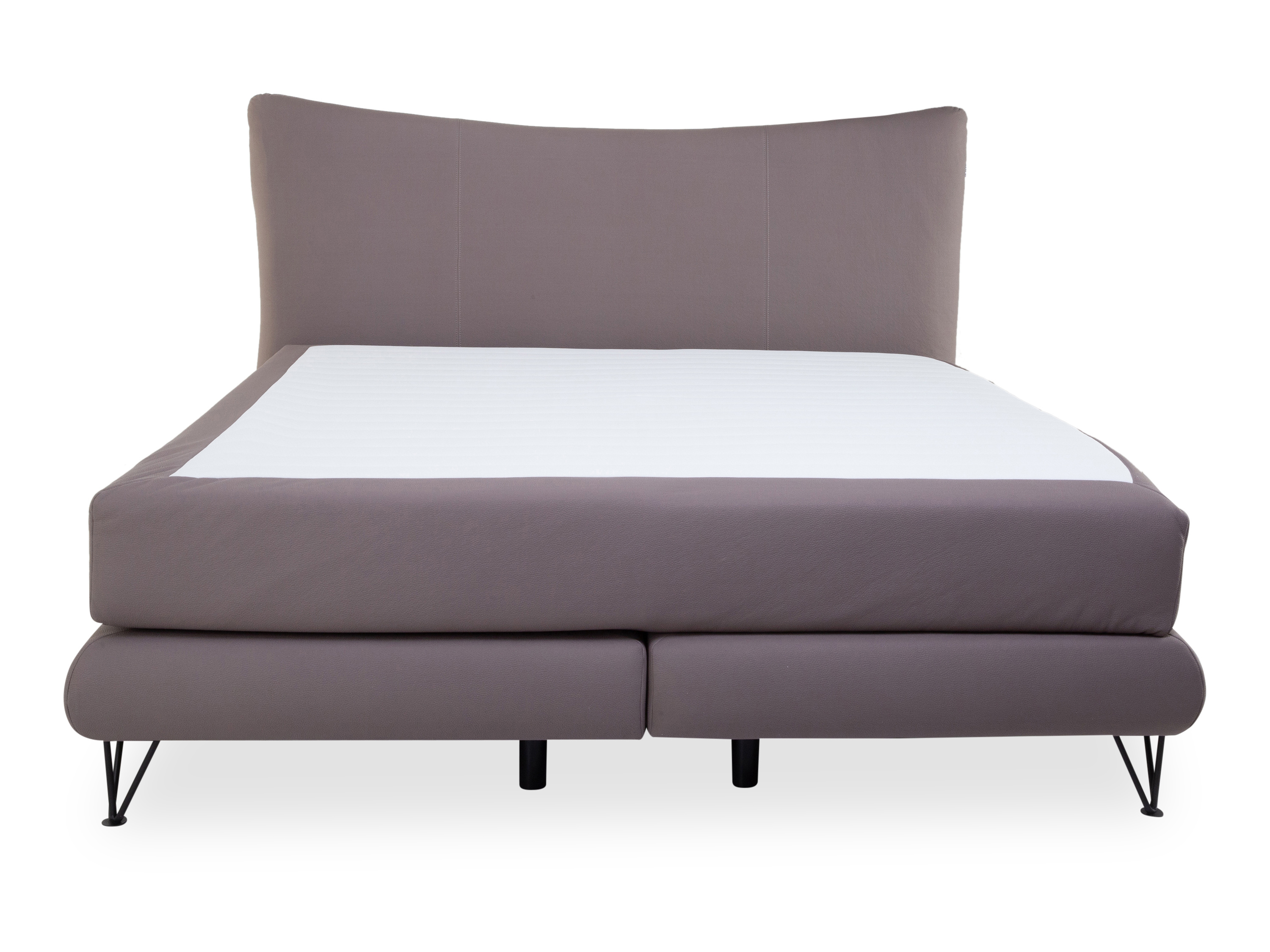 Boxspringbett MONDO DELUXE 160X200 H2\/H2 GRAU
