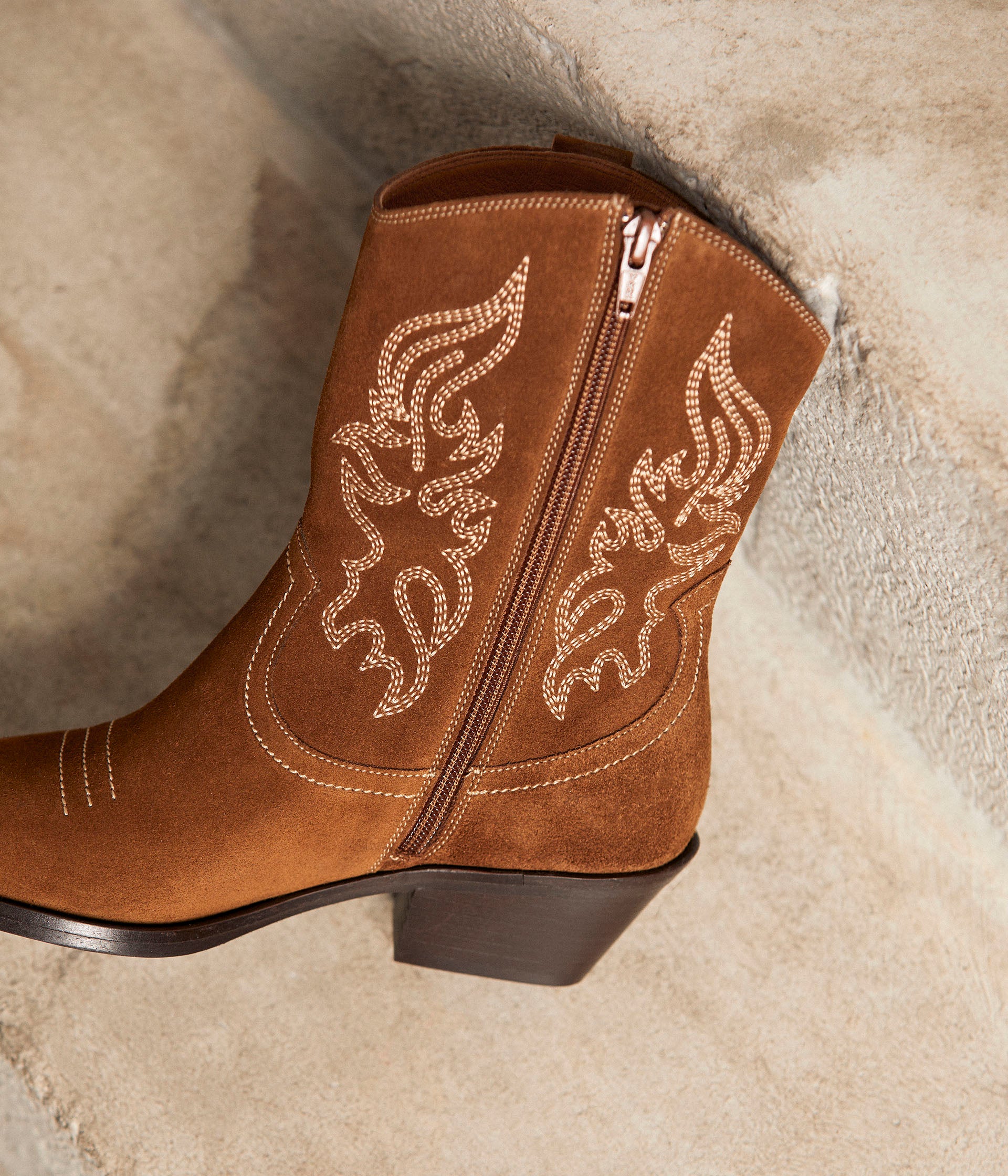 Boots Western velours Rio