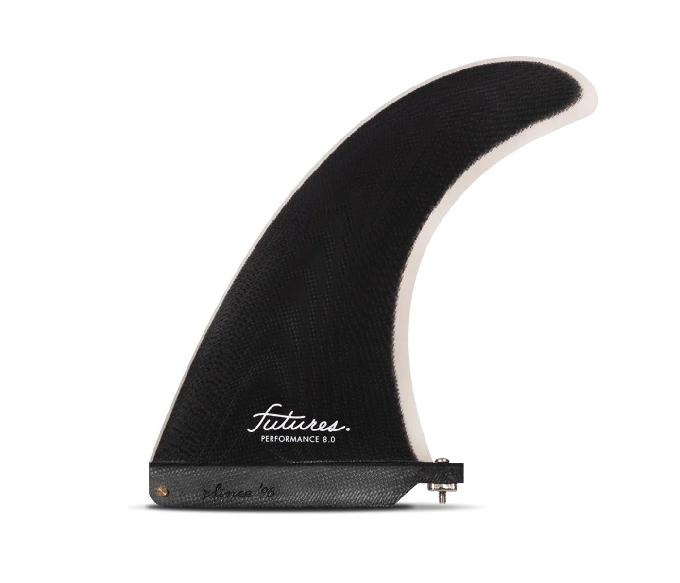 Futures Performance Fiberglass - Black / Grey - 8.0