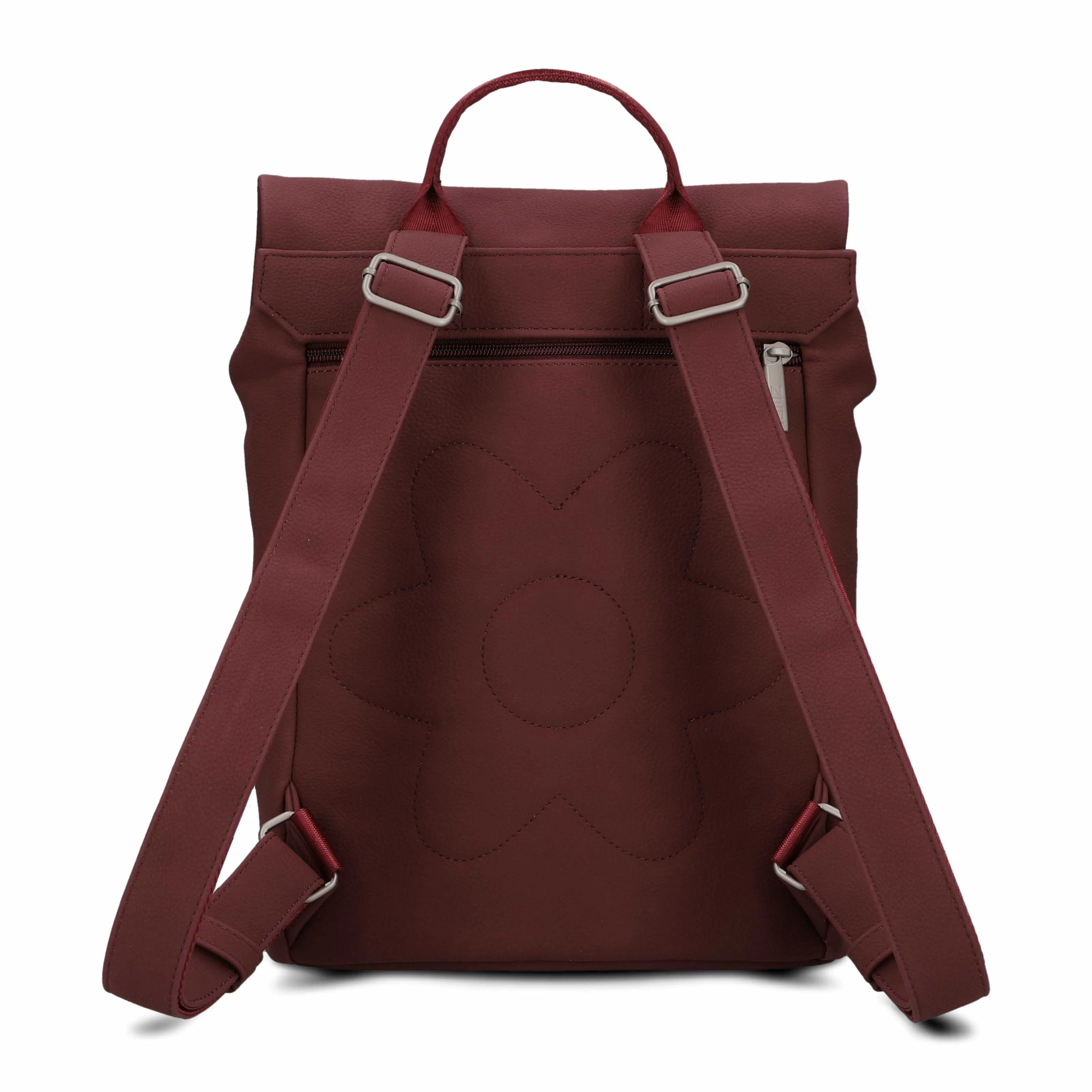 ZWEI Rucksack Bordeau Lederimitat