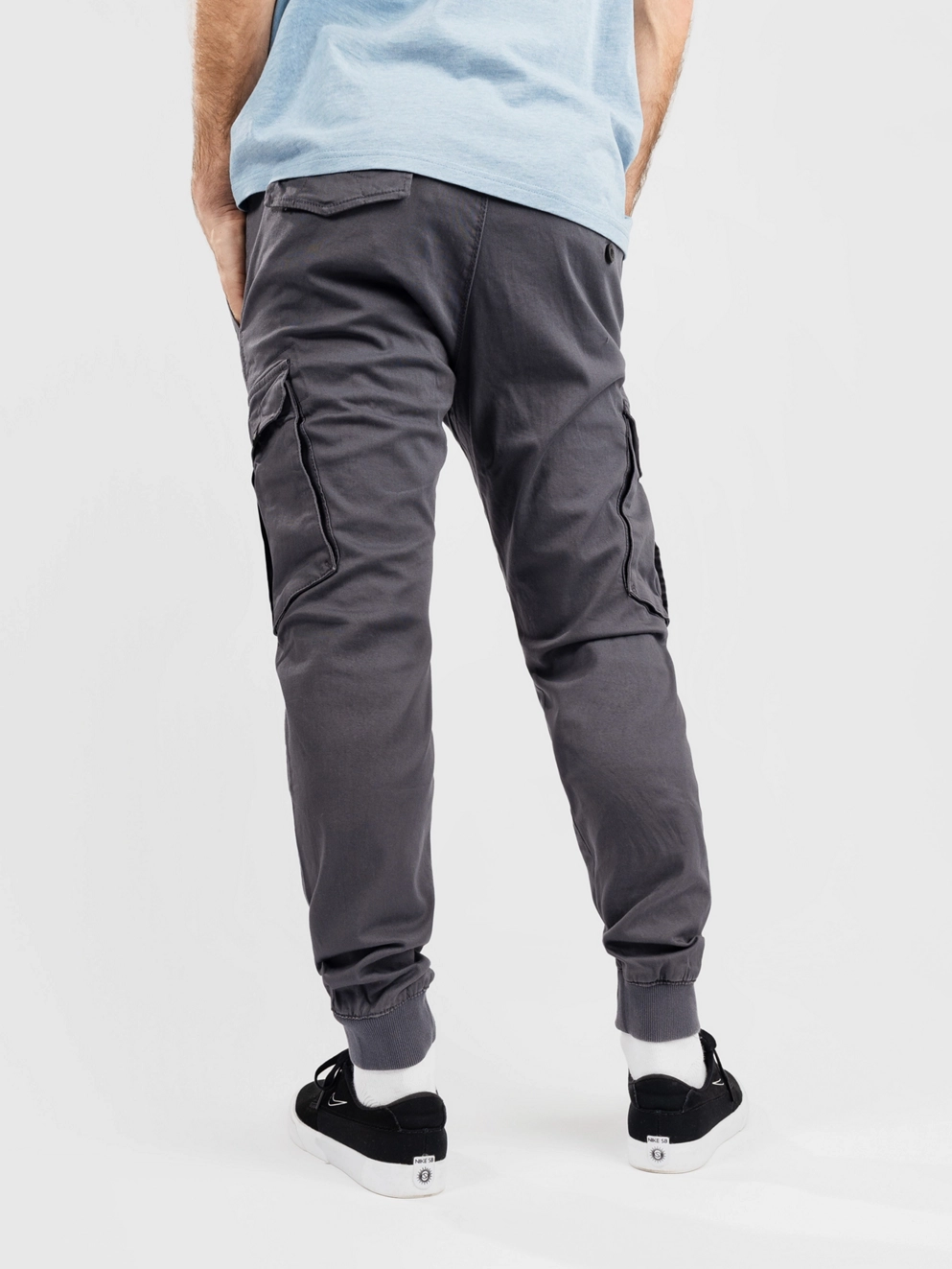 REELL Reflex Rib Cargo Pants dark grey