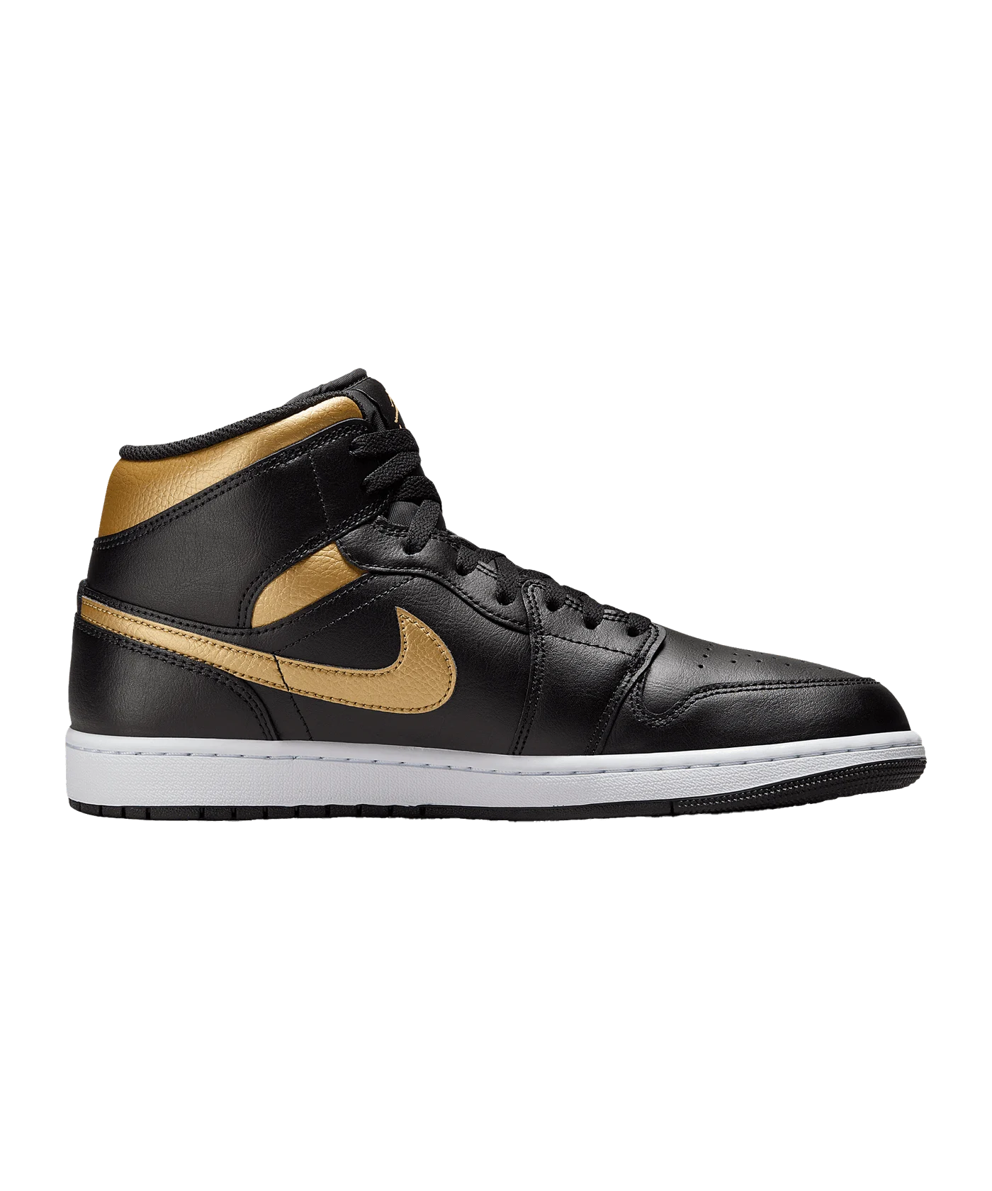 Jordan Air 1 Mid Schwarz F071