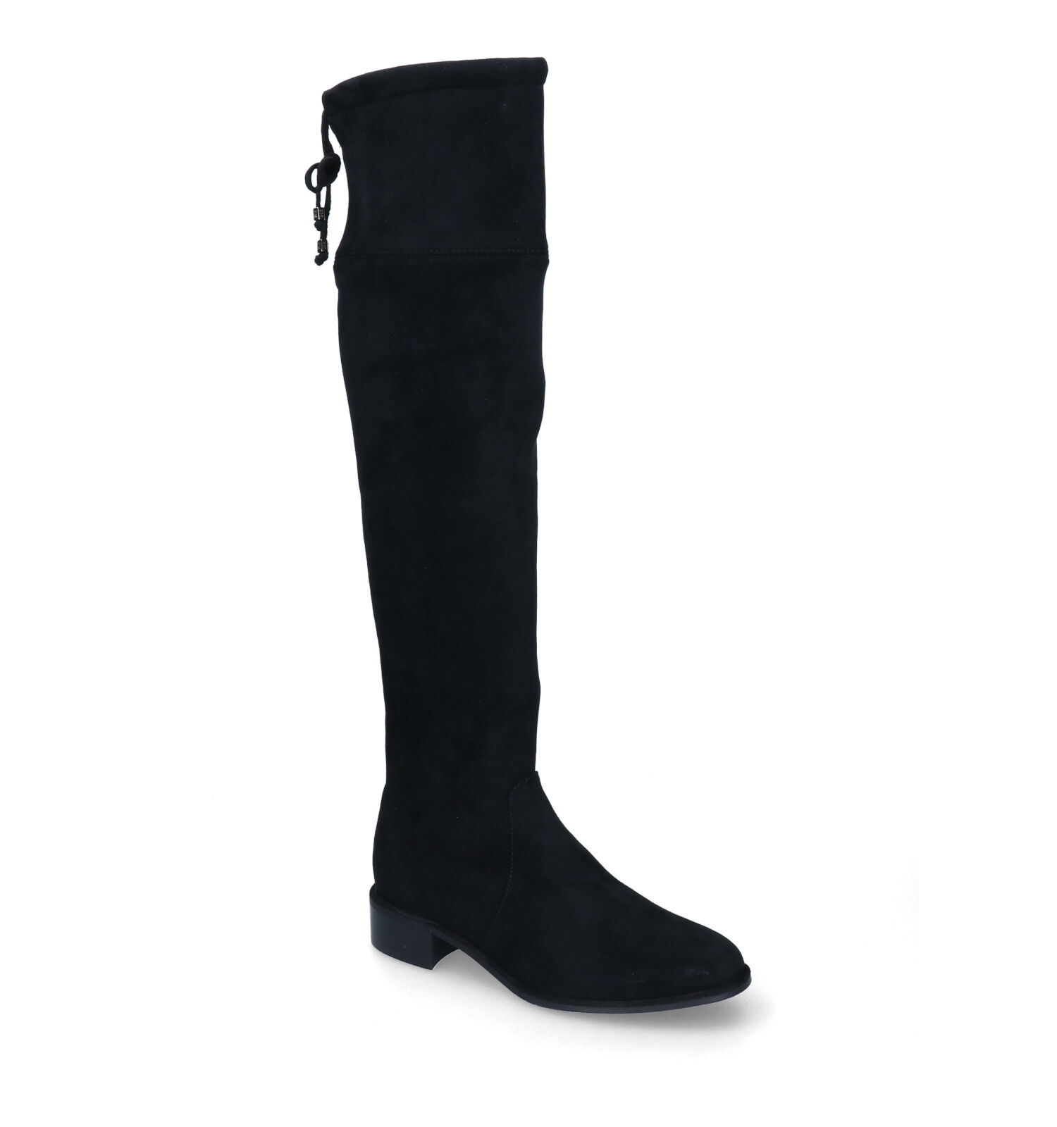Overknees zwart