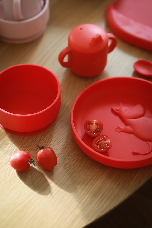 Mummi Silikontutkopp Lingonberry Red Rätt Start