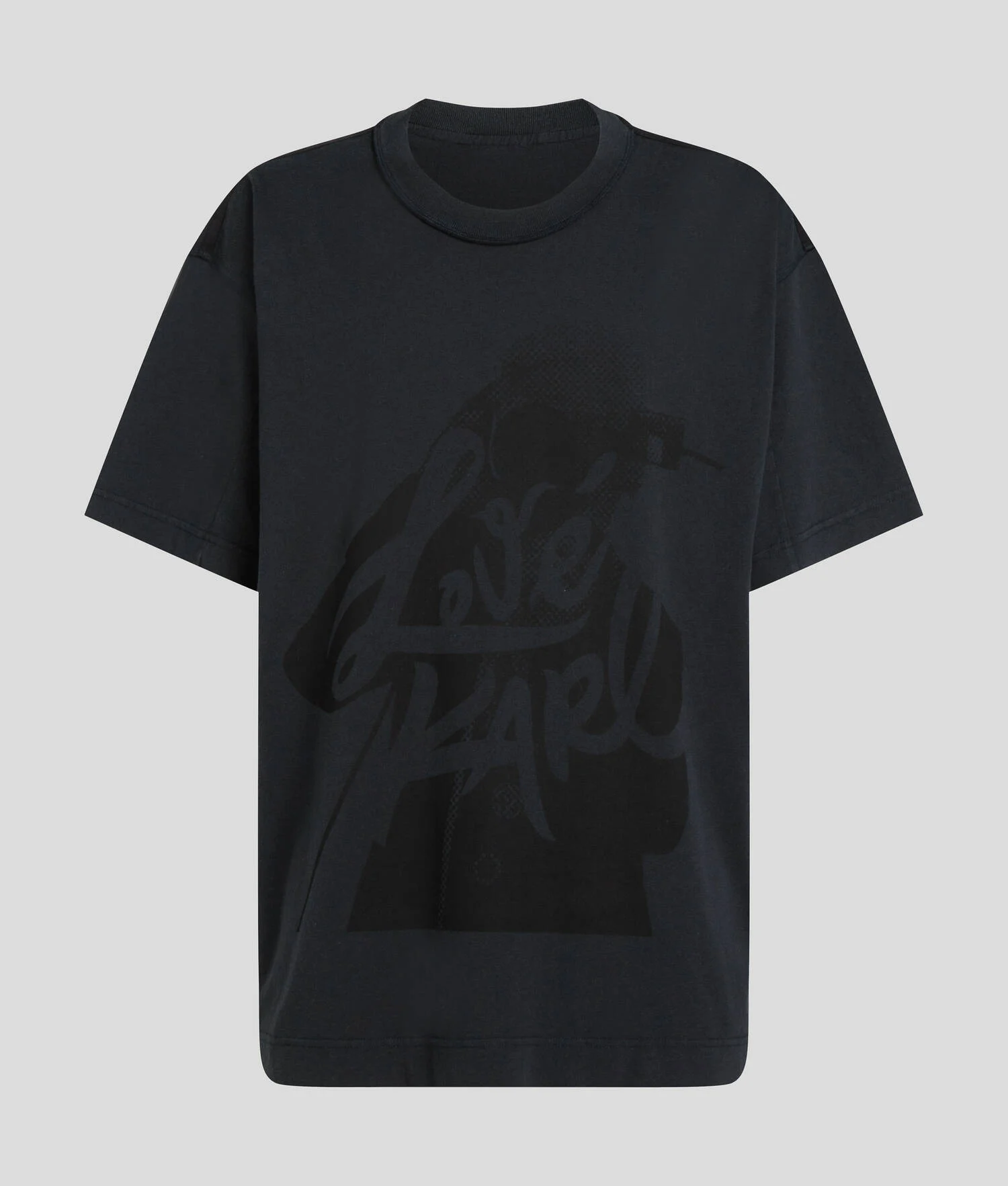 T-SHIRT KLJ X ATELIER RESERVÉ - Noir lavé