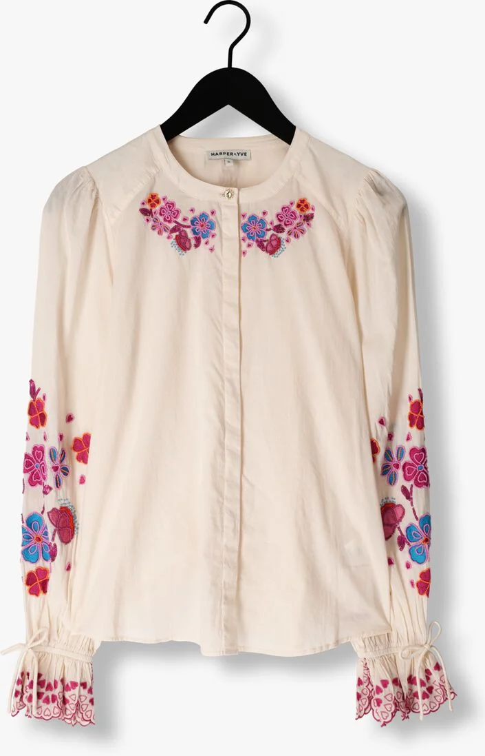 HARPER & YVE ecru harper & yve blouse haily-ls