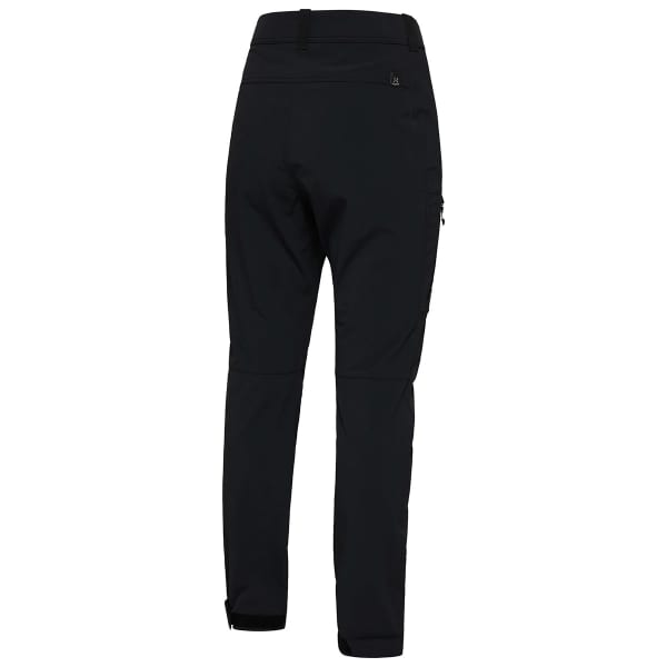 Pantalon ski de randonnée HAGLÖFS HAGLOFS MORÄN SOFTSHELL STANDARD PANT WOMEN TRUE BLACK
