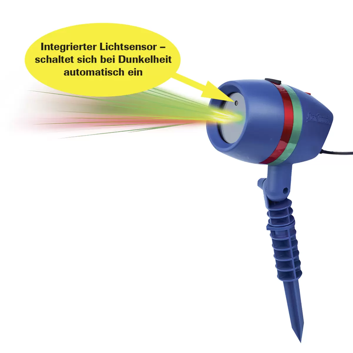Laserlicht-System Star Shower Motion