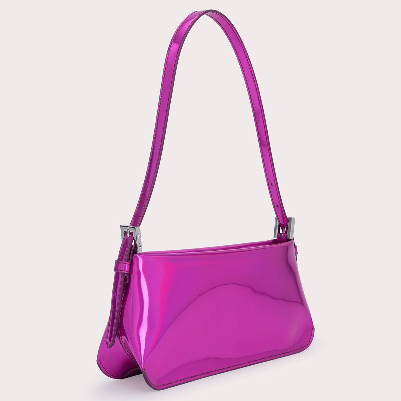 By Far Sac à main Dulce fuchsia -  12x26x5.5 cm