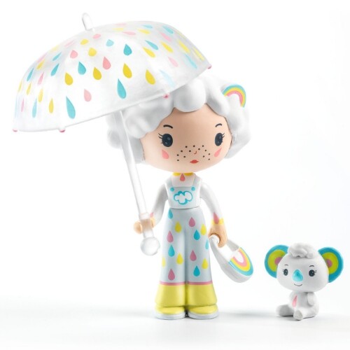 Djeco tinyly speelfiguur - prunelle & bianca