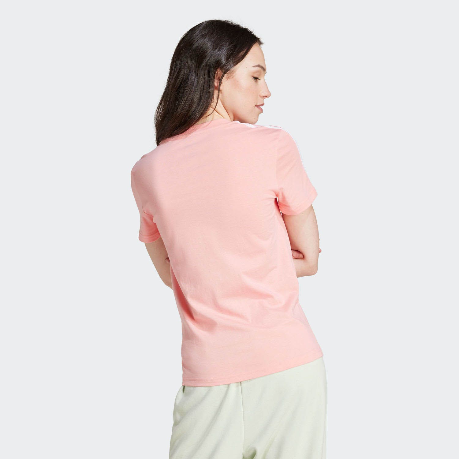 adidas  Essential Slim 3-Stripes T-Shirt
