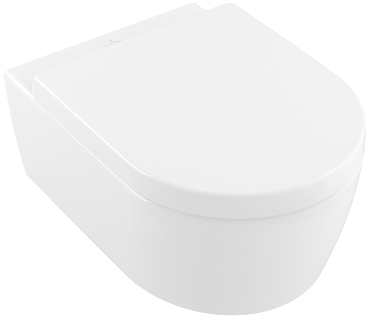 Geberit UP100 toiletset met Villeroy & Boch Avento randloos toilet CeramicPlus met softclose zitting