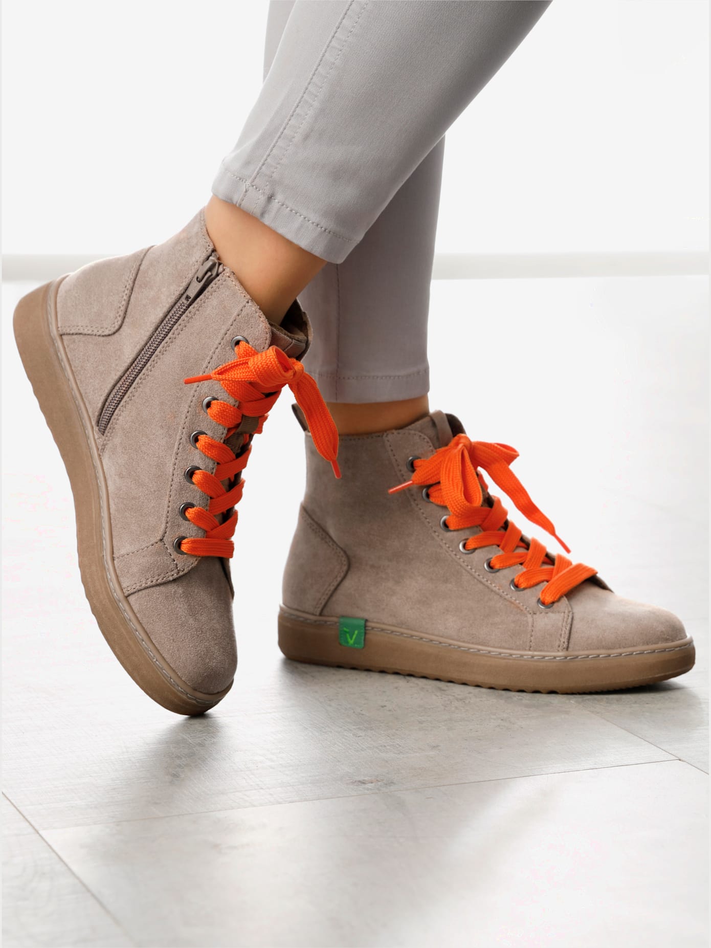 Bottines voûte plantaire amovible