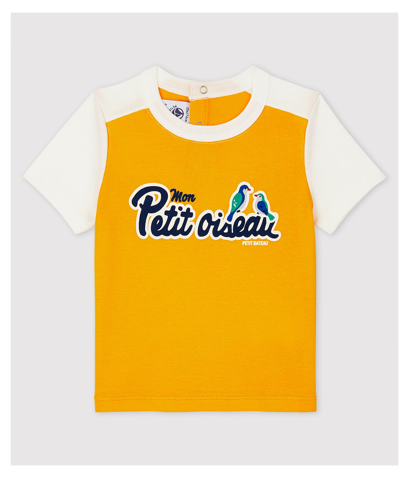 Tee-shirt manches courtes en coton bébé garçon