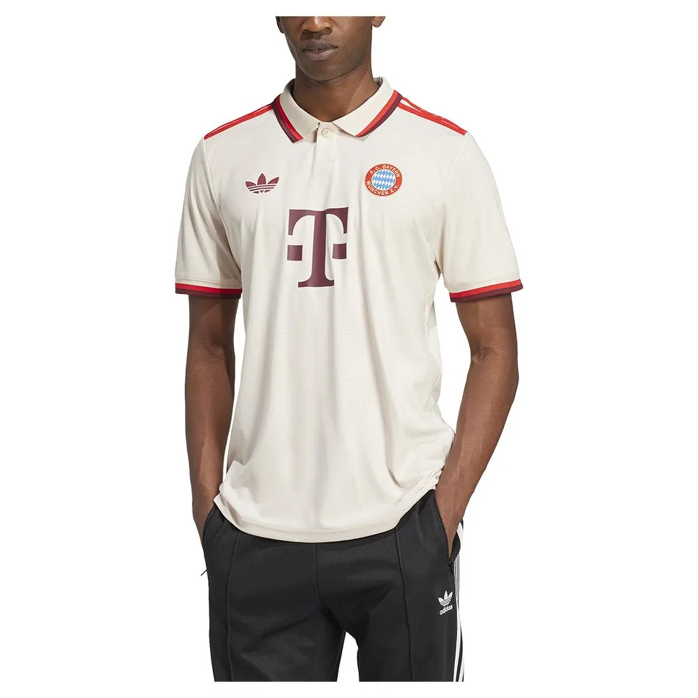 adidas FC Bayern Munich 3 Stripes 24/25 Drittes kurzarm-T-shirt