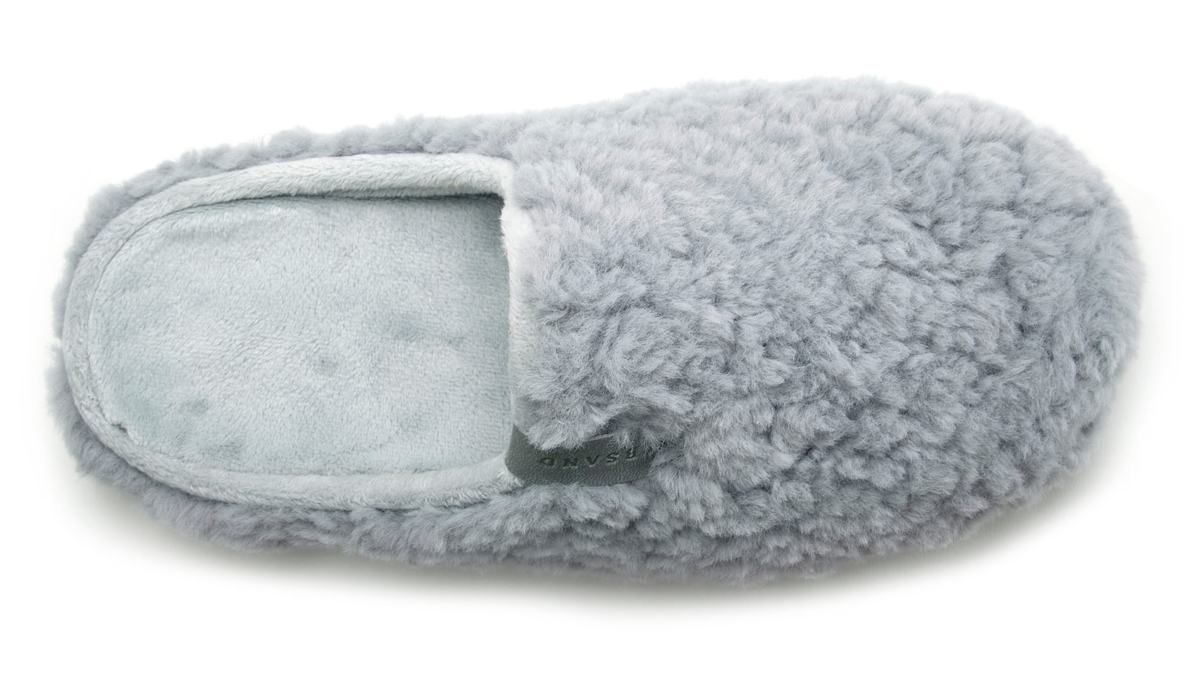 Elbsand Hausschuh  Pantolette, Pantoffel, Mule, Sandale, kuscheliges Fellimitat