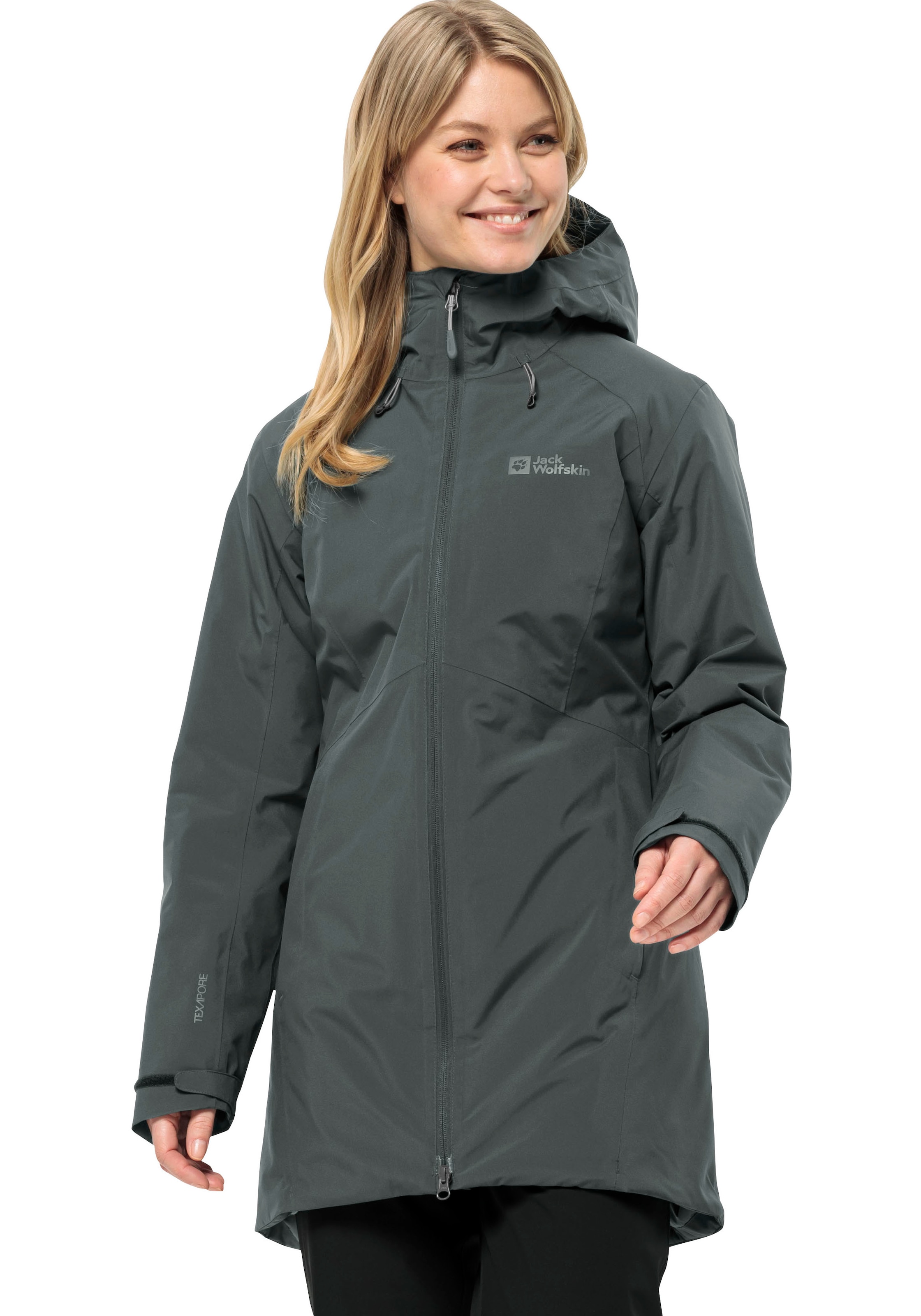 Jack Wolfskin Funktionsmantel »HEIDELSTEIN INS JKT W«, Wärmend, winddicht, Übergangsjacke