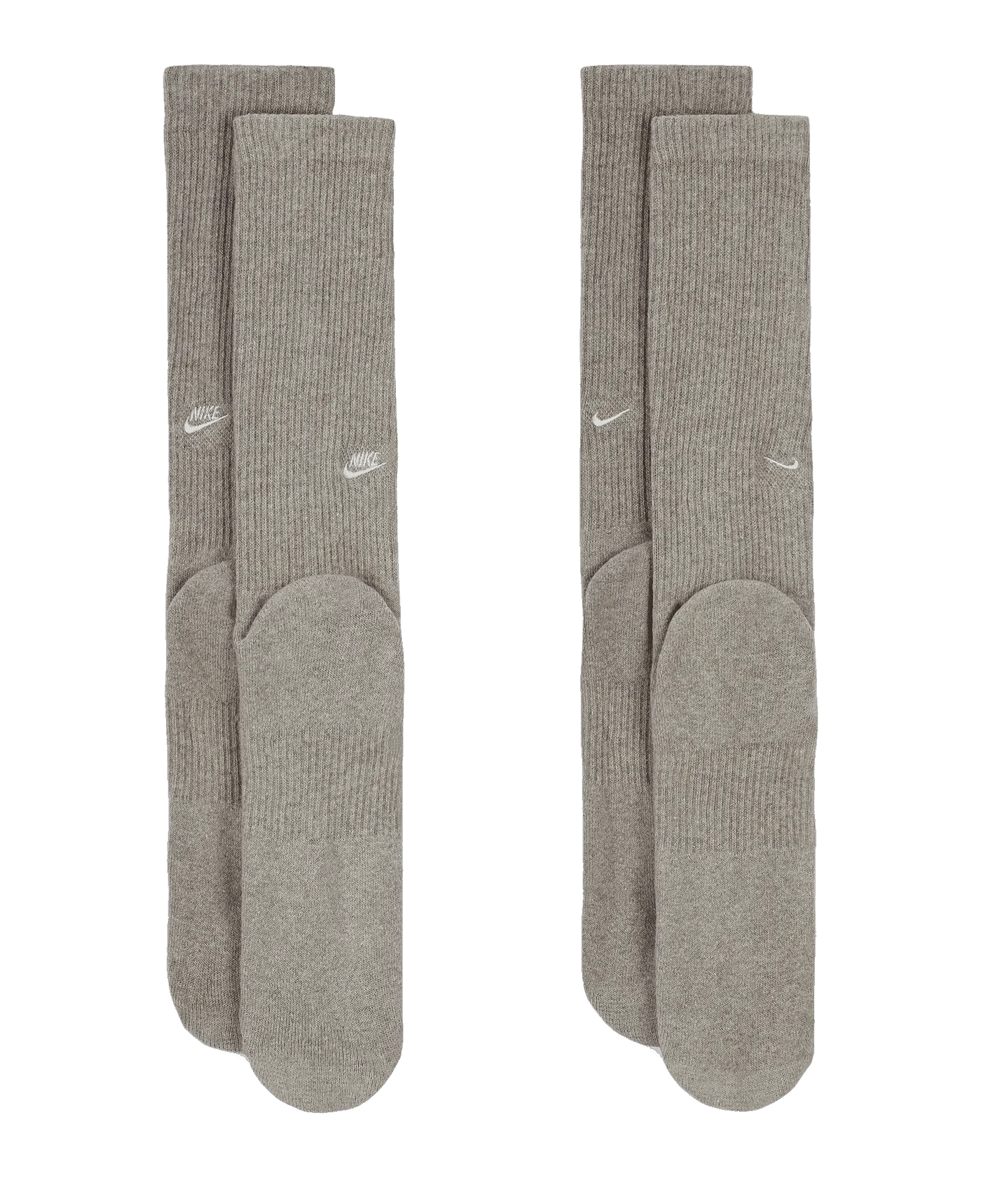 Nike Crew 2er Pack Socken Grau F063