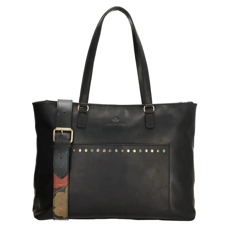 Micmac Bags Masterpiece Laptoptas 15,6 inch Zwart