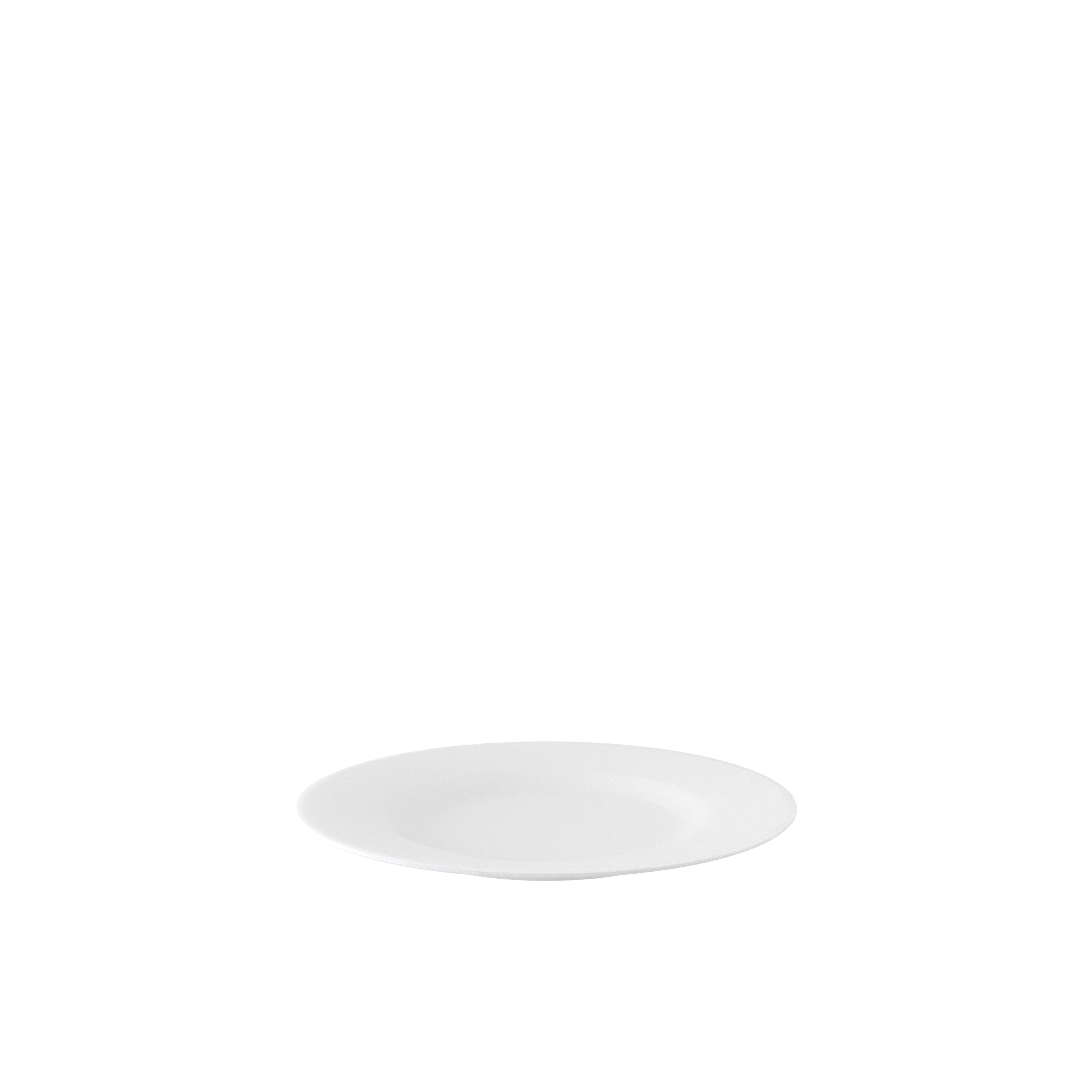 Anmut Bread plate White, 6.5'', Premium Bone Porcelain
