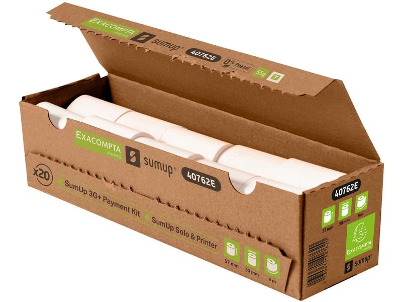 Exacompta Thermo-Papierrolle SumUp 20 Stück Thermopapier