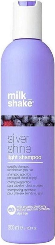 Milk Shake - Silver Shine Light Shampoo - 300ml - Zilver - Zonder SLS en SLES