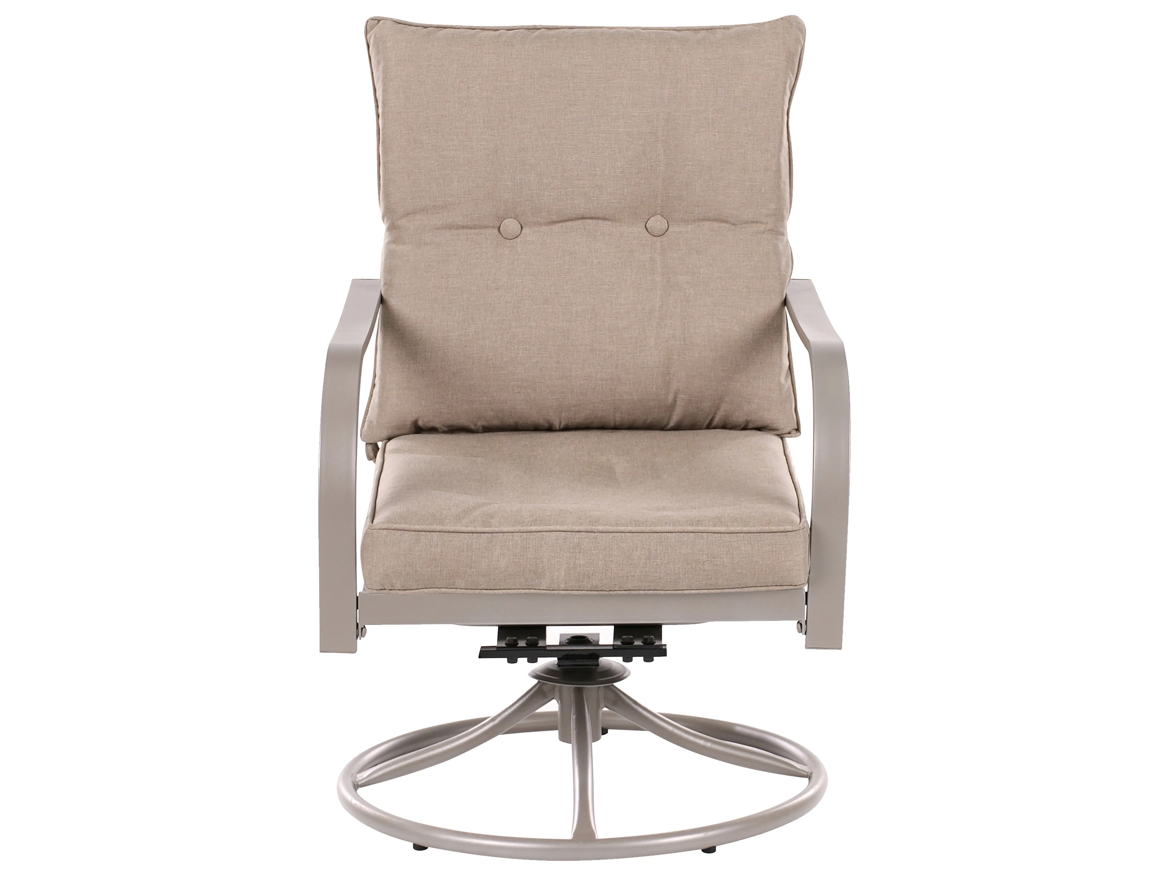 Loungeset met tafel 4-zits MESTRINO Metaal Beige