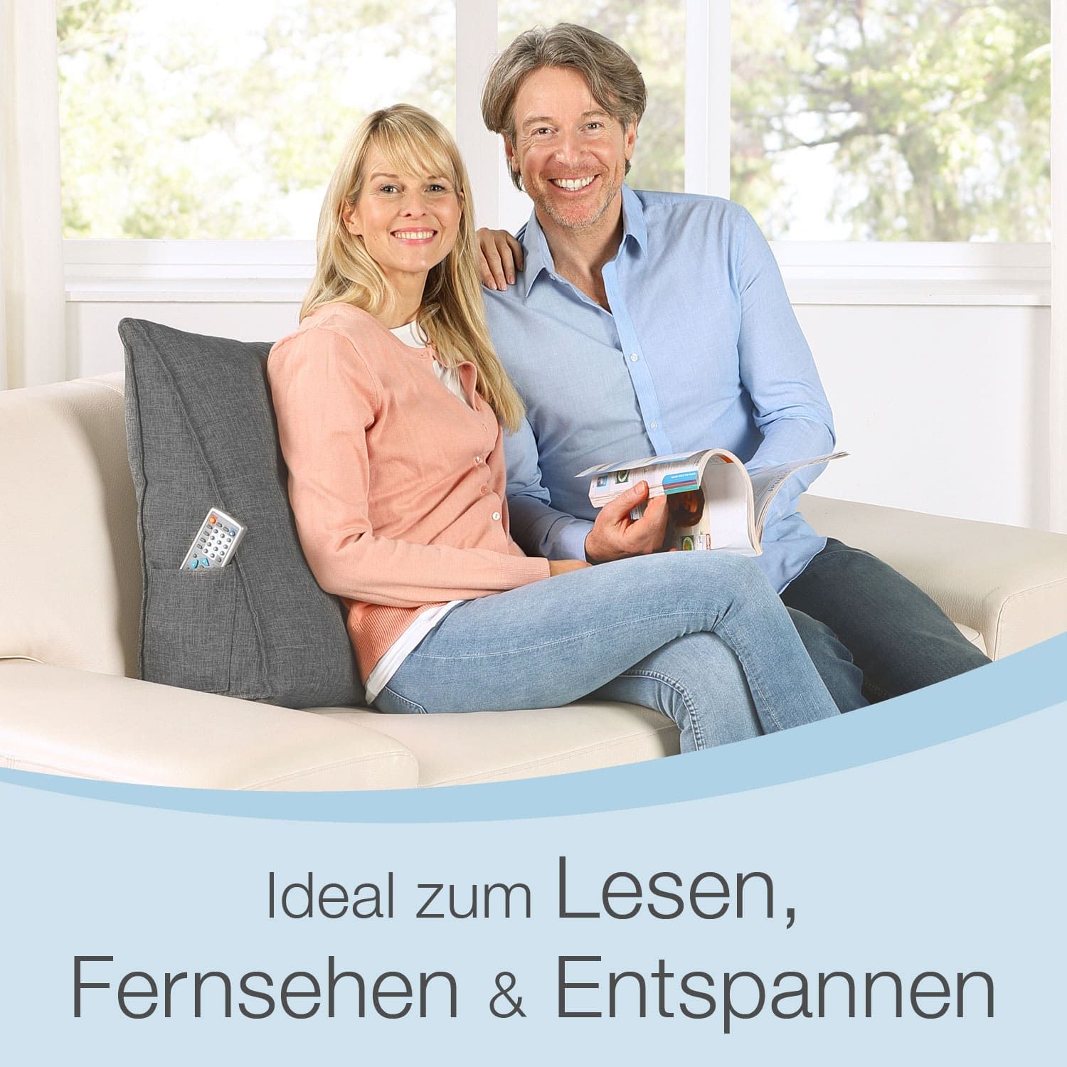 aktivshop Bett- und Rückenstützkissen