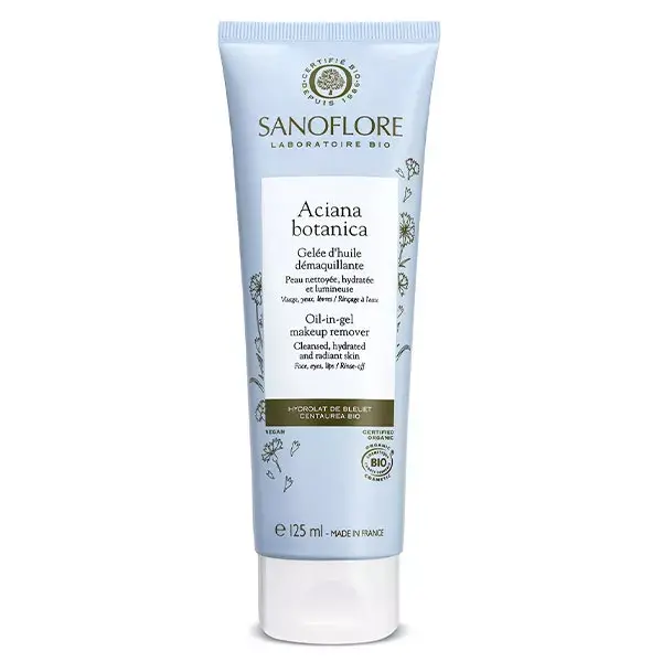 Sanoflore Aciana Botanica Gelée d'Huile Démaquillante 125ml