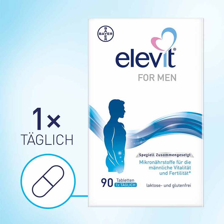 Elevit for Men Tabletten, 90 St